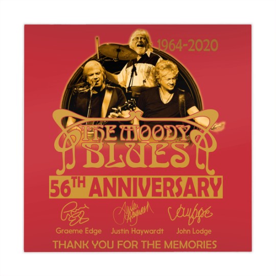 Discover The Moody Blues Lovers 56th Anniversary 1964 2020 Signature Mahjong Mats