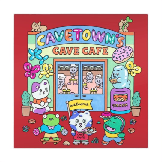 Discover Cavetown Cave Cafe Mahjong Mats, Cavetown merch, Cavetown Mahjong Mats, Lemon Boy
