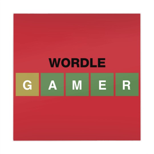 Discover Funny Wordle Style Joke. Wordle Gamer Mahjong Mats