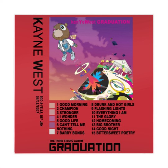 Discover NEW Kanye West Graduation Mahjong Mats, Kanye West Mahjong Mats