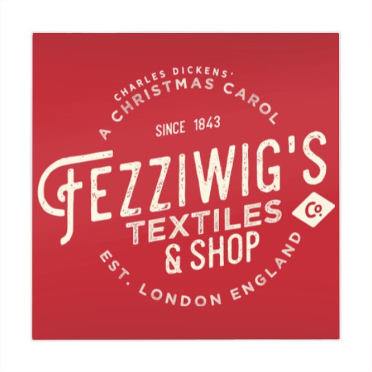 Discover christmas carol, fezziwigs, scrooge, holiday design t Mahjong Mats