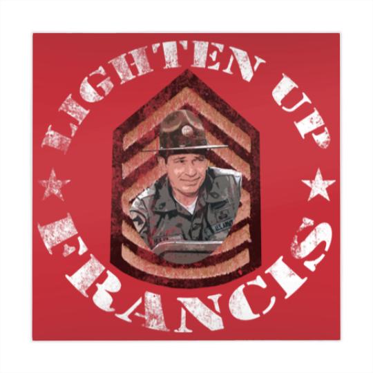 Discover Lighten Up Francis, distressed - bil mur - Mahjong Mats