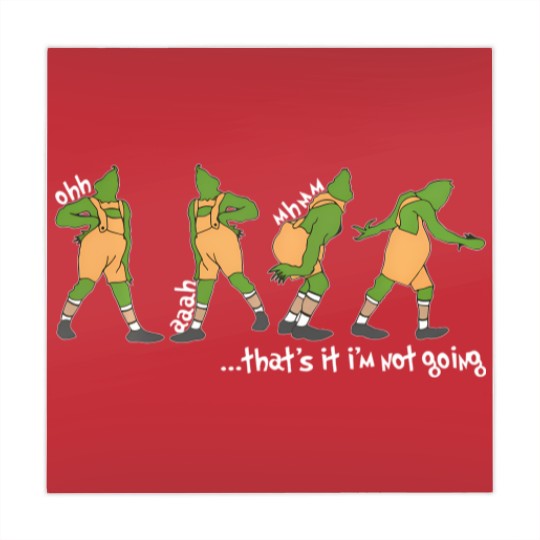 Discover funny xmas that's it i'm not going christmas clothing long t Mahjong Mats