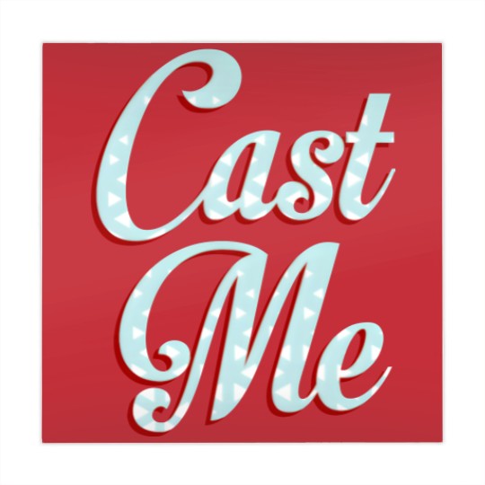 Discover Cast Me Actor Actress Acting Movie Theatre Gift Mahjong Mats