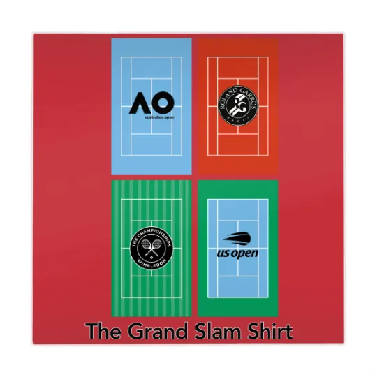 Discover Tennis Mahjong Mats grand slams, Tennis player gift, Premium men woman unisex Mahjong Mats, Tennis Mahjong Mats