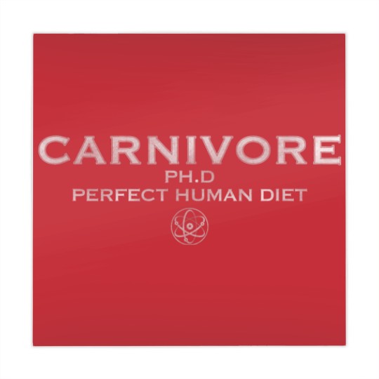 Discover carnivore phd perfect human diet meat eater t Mahjong Mats