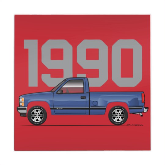 Discover 1990-Catalina Blue - Obs Stepside - Mahjong Mats