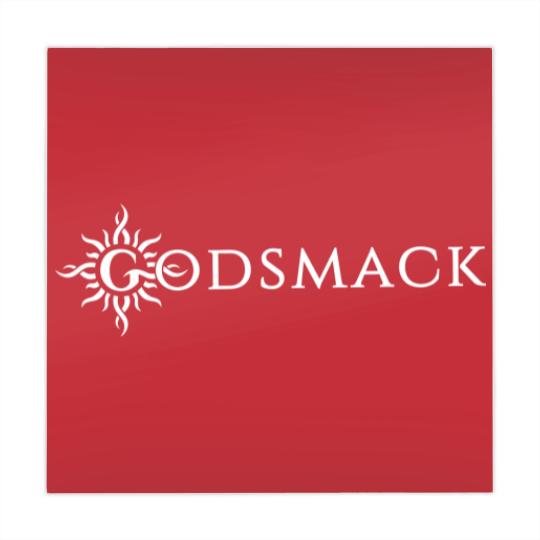 Discover Godsmack Sun logo on black Mahjong Mats