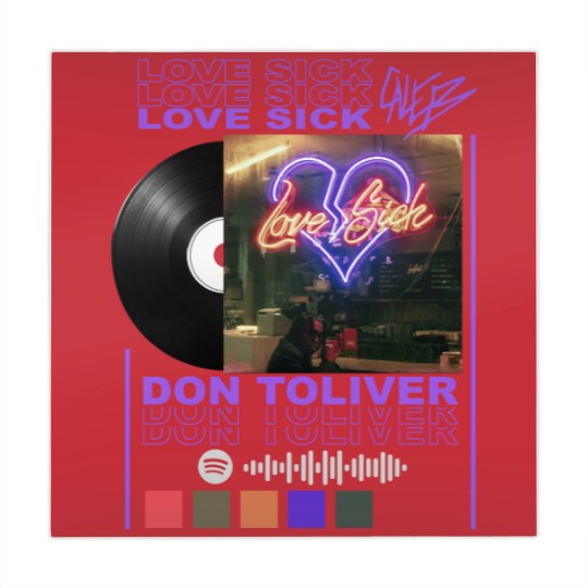 Discover Don Toliver Rap Mahjong Mats, Love Sick Album 90s Y2K Merch Vintage Hiphop