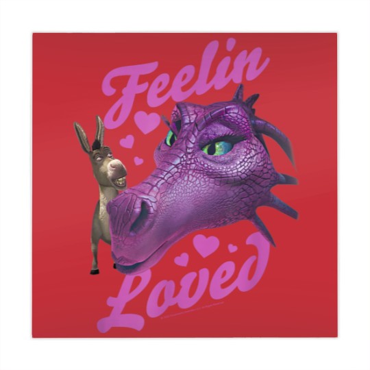 Discover Shrek Donkey Dragon Feelin Loved Mahjong Mats
