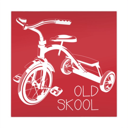 Discover Old school tricycle bike trike toys Mahjong Mats Mahjong Mats