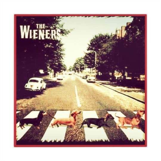 Discover Doxie Dachshund Abbey Road Mahjong Mats Mahjong Mats
