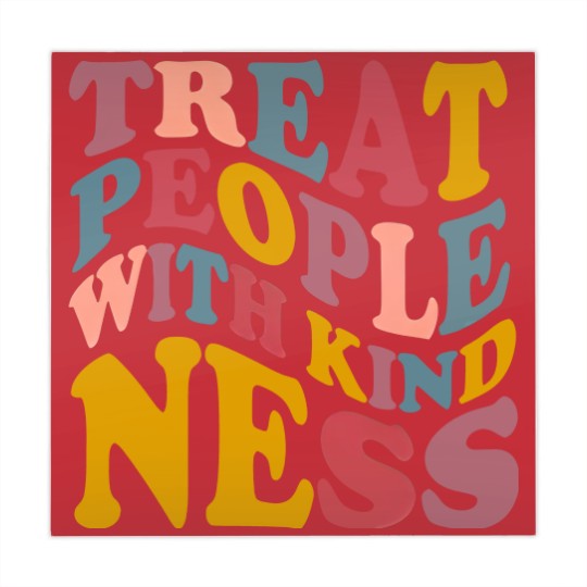Discover Treat People With Kindness Mahjong Mats