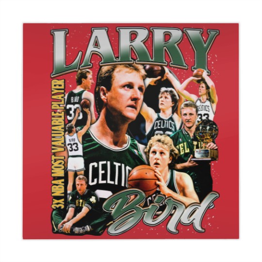 Discover Larry Bird Vintage Mahjong Mats, Larry Bird Fan Tees, Basketball Mahjong Mats