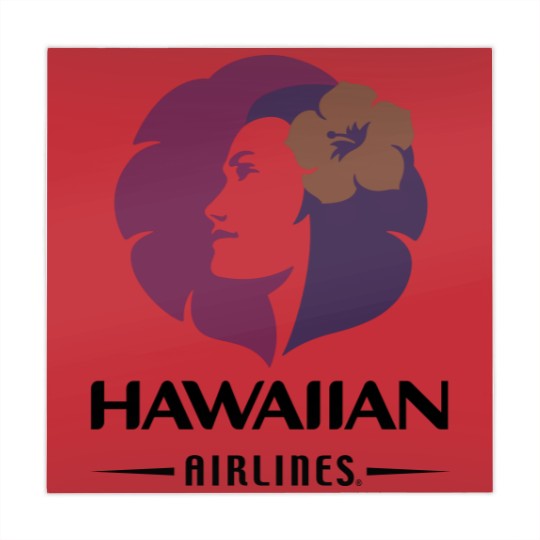 Discover Hawaiian Airlines Vintage Hawaii Camping Mahjong Mats