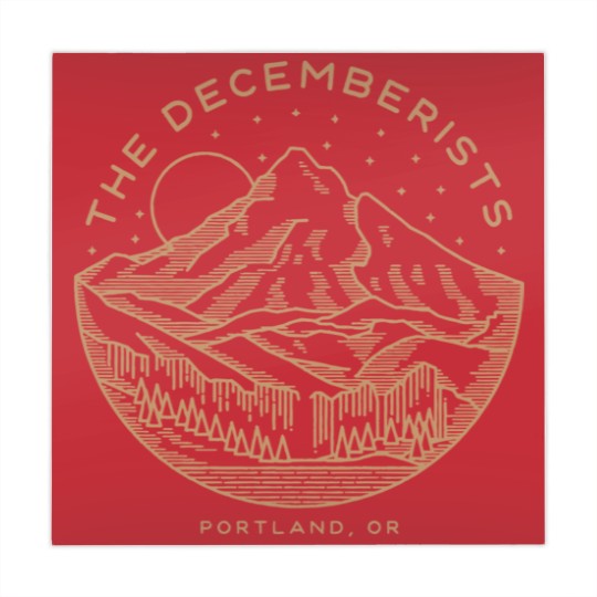 Discover The Decemberists Portland Logo Mahjong Mats