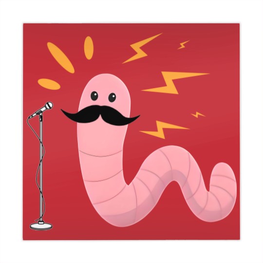 Discover Worm with a Mustache, Vanderpump Rules, Scandoval, Pump Rules, VPR, Sandoval Mahjong Mats, Funny Mahjong Mats