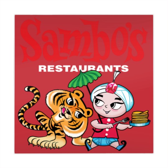 Discover Sambo's Restaurant Logo with Sambo and Tiger Mahjong Mats