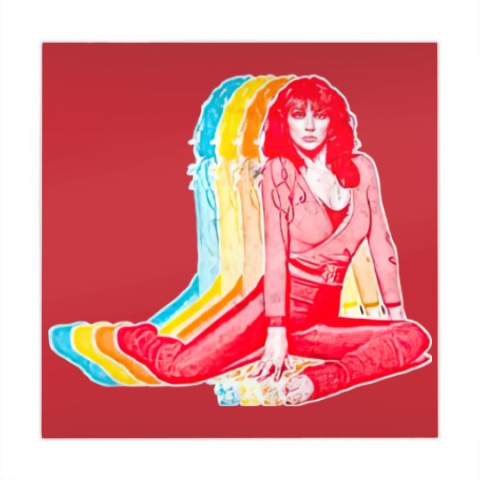 Discover Kate Bush / Retro Rainbow Aesthetic Design - Kate Bush - Mahjong Mats