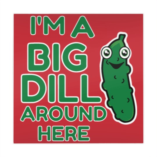 Discover I m A Big Dill Around Here Pickle Mahjong Mats