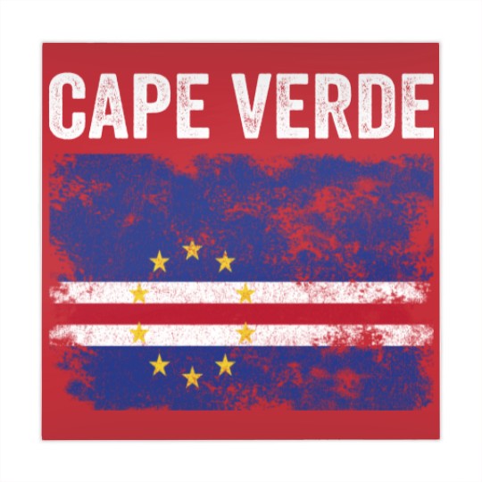 Discover Cape Verde Flag Distressed Mahjong Mats