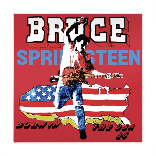 Discover Bruce Springsteen Bon In The Usa Mahjong Mats, Vintage Bruce Springsteen Concert S-5Xl