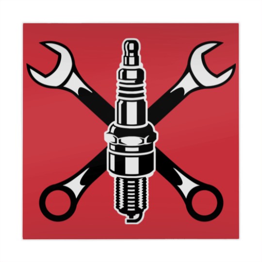 Discover Spark plug - motor - car - garage -motorcycle-race Mahjong Mats