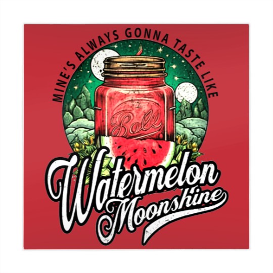 Discover Watermelon Moonshine Retro Country Music Mahjong Mats