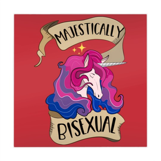 Discover Majestically Bisexual Unicorn - Bisexual Pride - Mahjong Mats