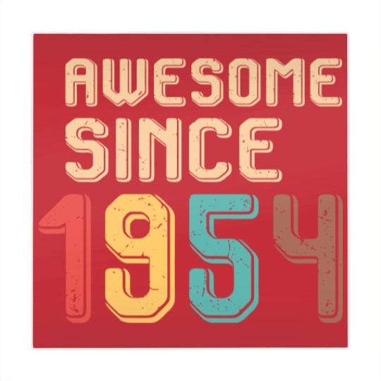 Discover Awesome Since 1954 - Awesome Since 1954 - Mahjong Mats