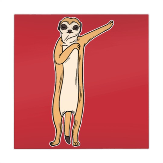 Discover Meerkat Dabbing Dabbin Dabb Dance Gift & Present Mahjong Mats