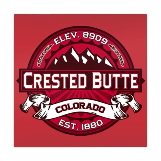 Discover Crested Butte Logo Mahjong Mats