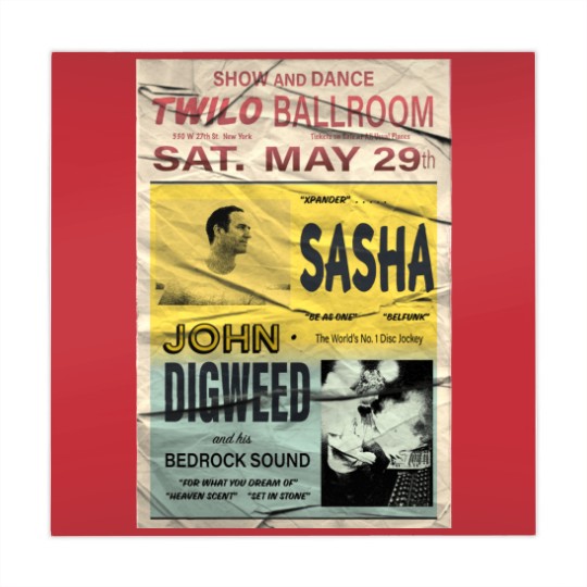 Discover Sasha and John Digweed Twilo Retro Mahjong Mats