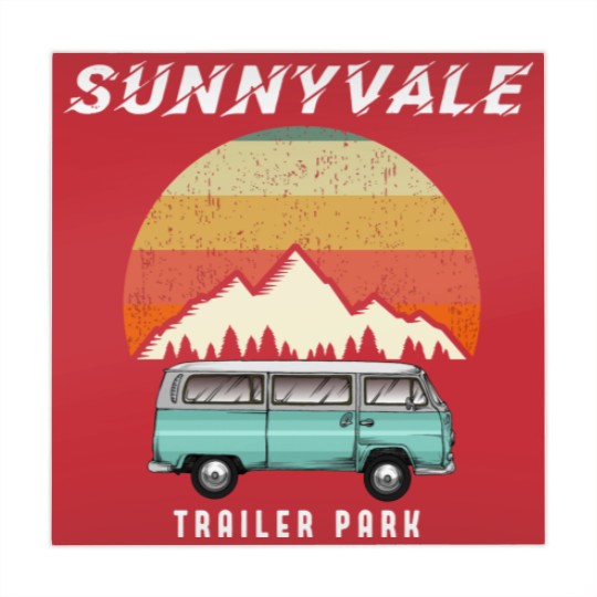 Discover Trailer Park SunnyVale Boys Vintage Gift Tri-blend Mahjong Mats