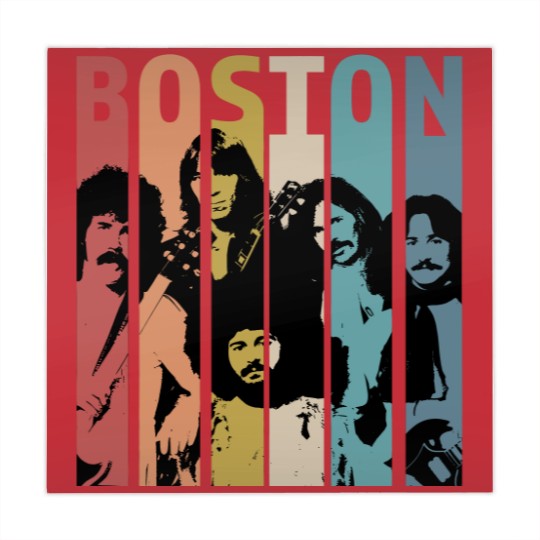 Discover Vintage Retro Boston Band Mahjong Mats, Boston Band Gift