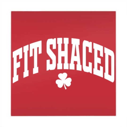 Discover Fit Shaced Mahjong Mats - Funny St. Patrick's Mahjong Mats - Funny Women Mahjong Mats - Funny Drinking Mahjong Mats