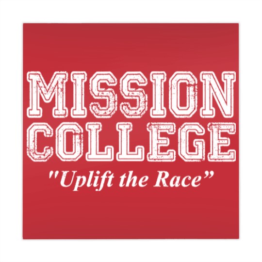 Discover Mission College - Uplift The Race - retro school daze 80s 90s  Mahjong Mats - XS-6X - Soft Adult Unisex Mahjong Mats
