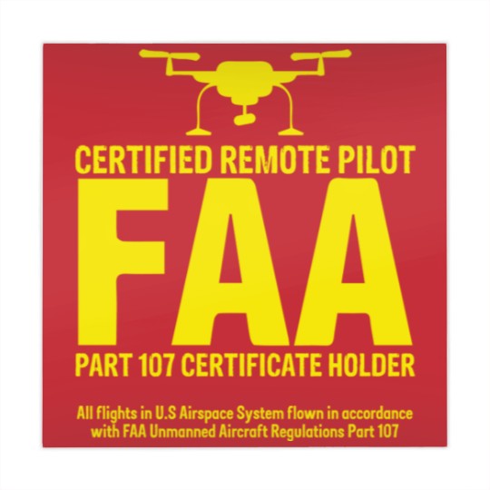 Discover FAA Certified Drone Pilot Funny Gift Mahjong Mats