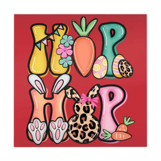 Discover Hip Hop Easter Easter Bunny Mahjong Mats, Easter