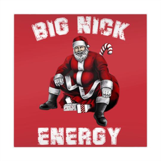 Discover Big Nick Energy Mahjong Mats, Funny Santa Big Nick Energy