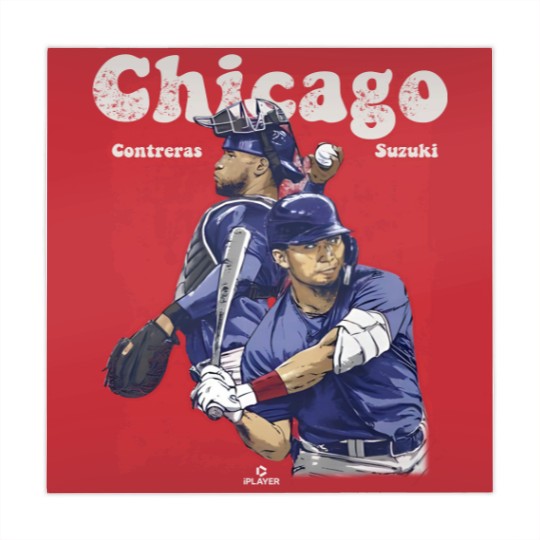 Discover Willson Contreras Men's Cotton Mahjong Mats  Chicago Baseball Willson Contreras