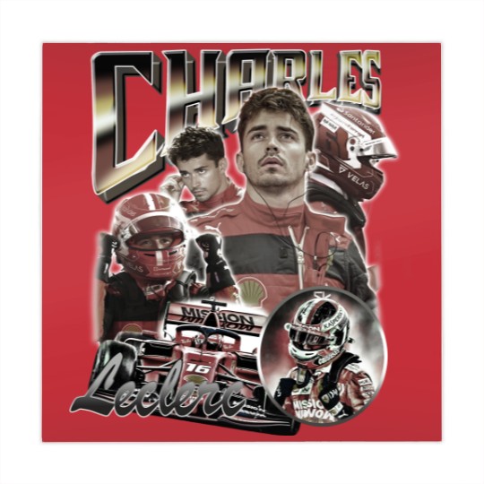 Discover Charles Leclerc 90s Vintage, Charles Leclerc Bootleg Mahjong Mats, Charles Leclerc Mahjong Mats