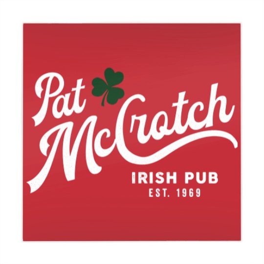 Discover Pat Mccrotch Mahjong Mats | Saint Patrick's Day Funny Unisex Mahjong Mats | Pat My Crotch