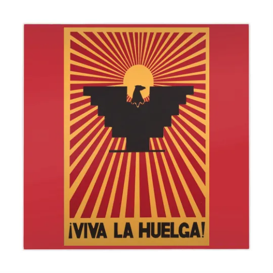 Discover Viva La Huelga Rare 1960S Cesar Chavez  United Farm Workers Huelga Bird Mahjong Mats