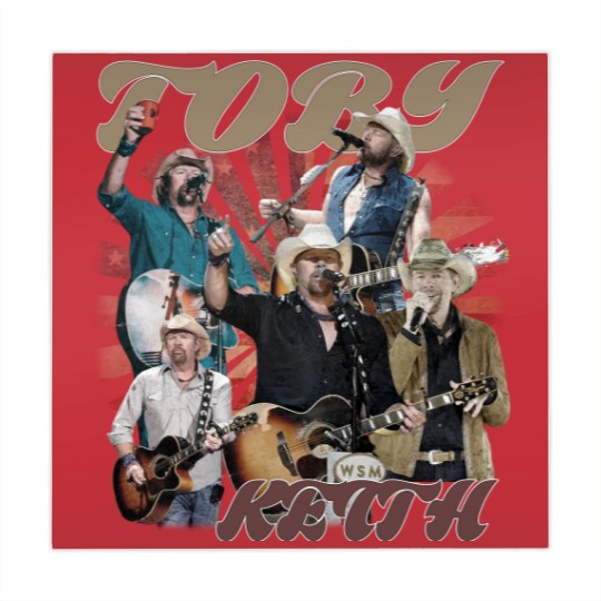 Discover Toby Keith Vintage Mahjong Mats, Toby Keith Country Music Mahjong Mats, Memorial Toby Retro