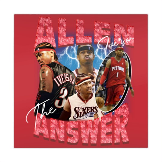 Discover Allen Iverson Vintage Unisex Mahjong Mats, Vintage Allen Iverson Mahjong Mats