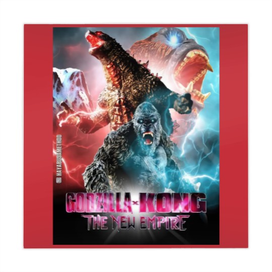 Discover god zilla X Kong The New Empire Mahjong Mats