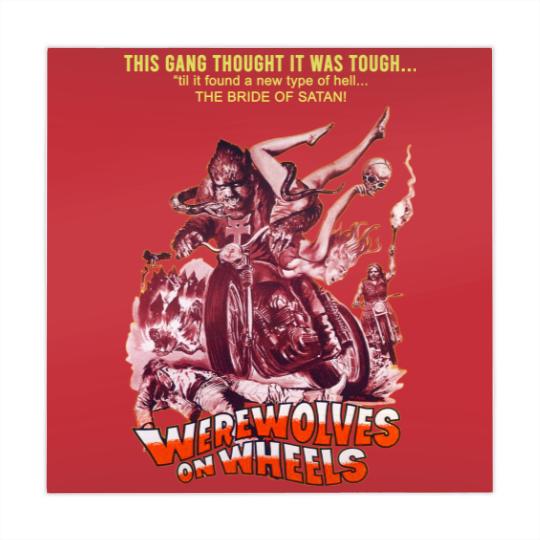 Discover Werewolves on Wheels Mens Horror Mahjong Mats