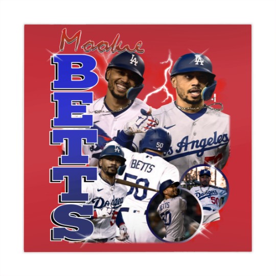 Discover Vintage Mookie Betts Mahjong Mats