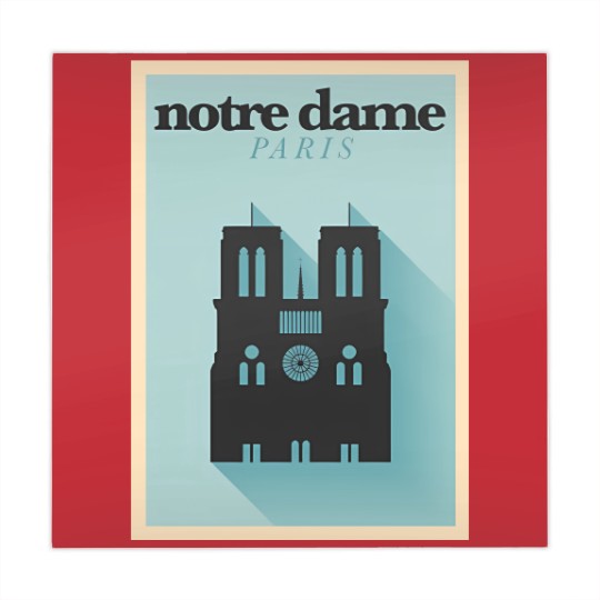 Discover ND Paris Poster Design - ND - Mahjong Mats